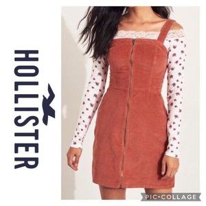 Hollister | Corduroy Romper Dress in Rust~S